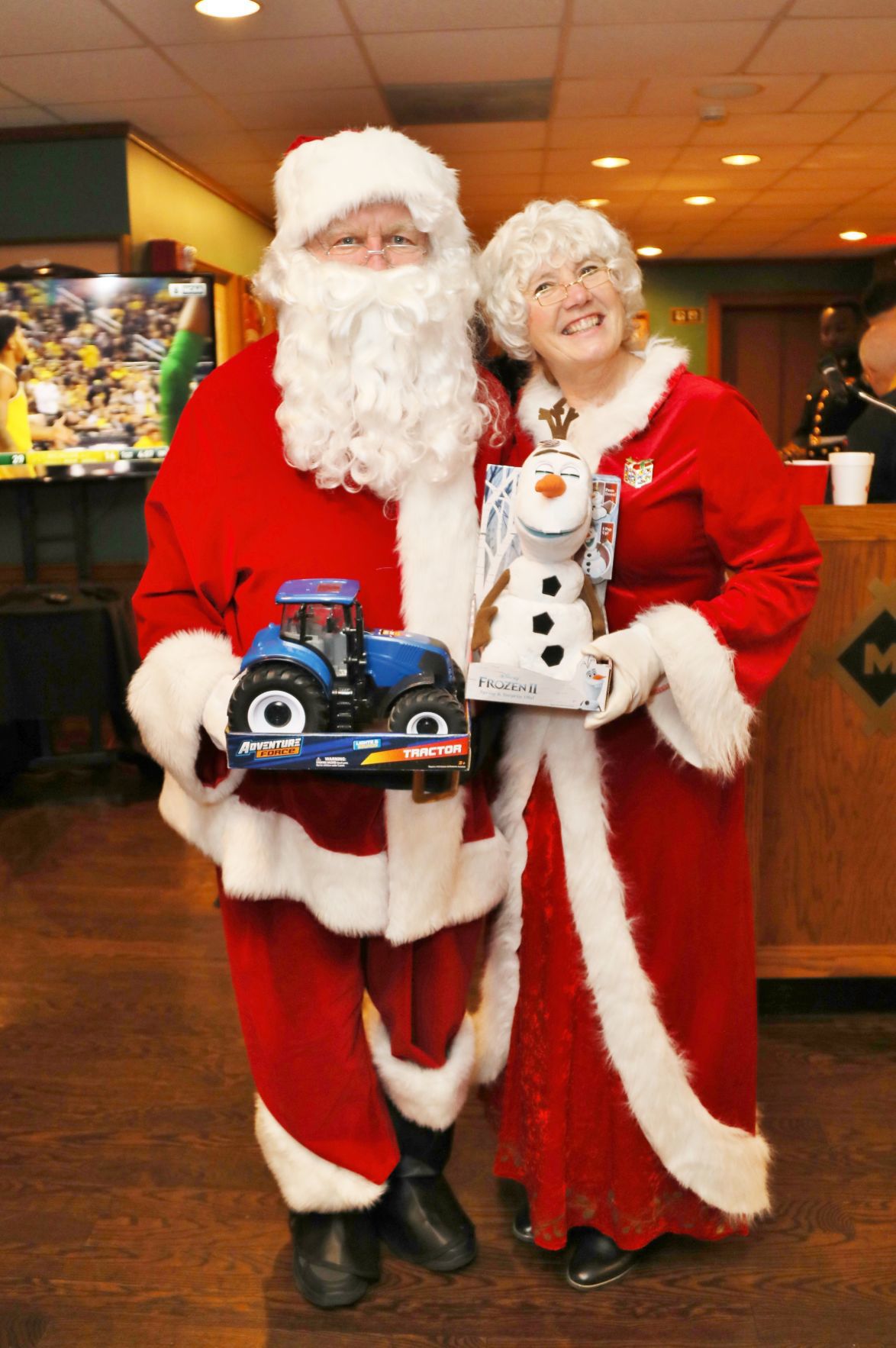 Santa and Mrs. Claus